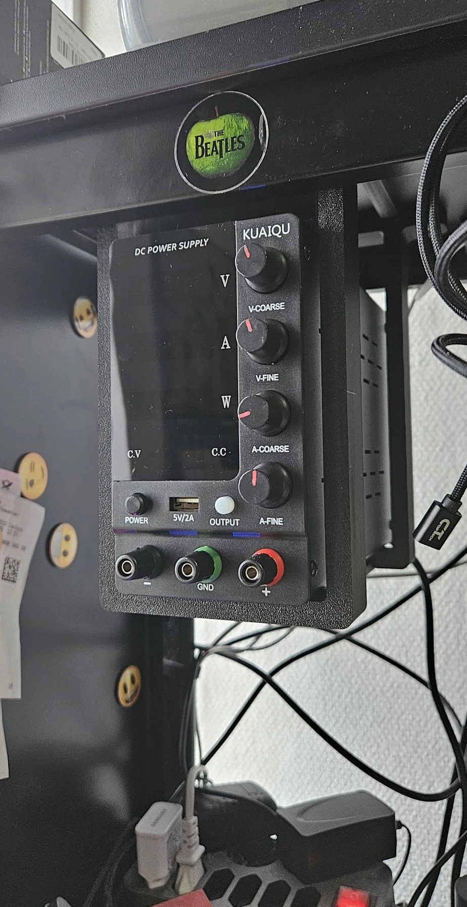 KUAIQU Adjustable Switching DC Power Supply 30V 10A 6A Lab Bench Power Supply 60V 5A 120V 3A Output Preset Current 20A 30A 60A photo review