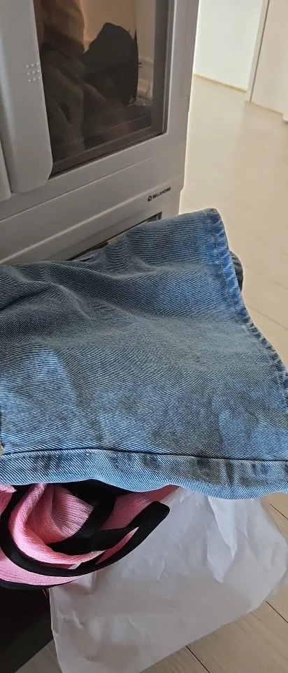 Women’s High-Waist Wide-Leg Denim Shorts photo review