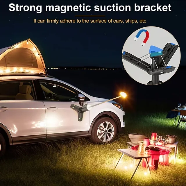 Telescopic LED Camping Lantern 10000mAh 2