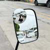 Motorcycle Car Blind Spot Rear View Mirror Wide Angle Adjustable Small Round Mirror 360° Rotation Reverse Auxiliary Rearview 5