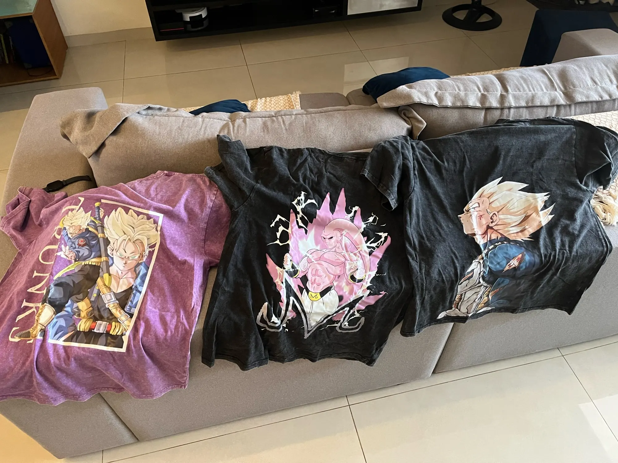 Anime Dragon Ball Z Vegeta Vintage Wash T-Shirt Short Sleeve Loose Sports Fitness T-Shirt Men's Harajuku Clothing Dragon Ball