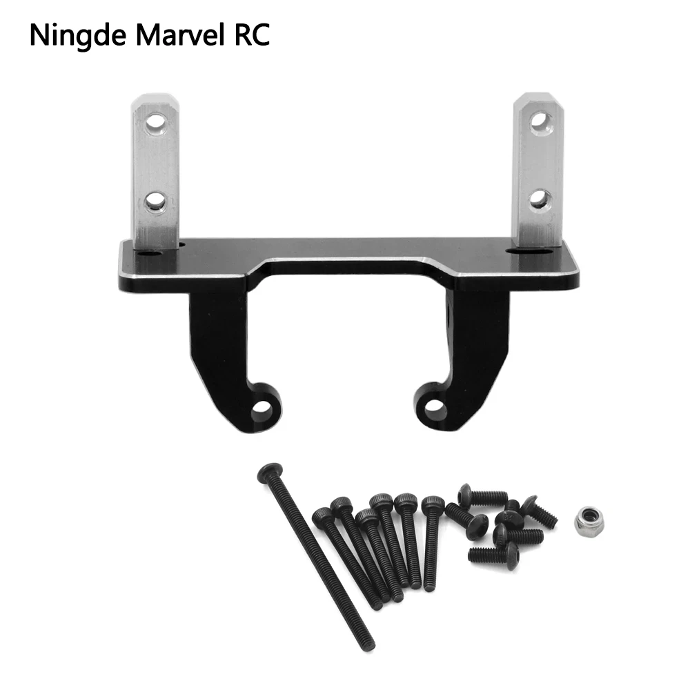 알루미늄 합금 액슬 서보 마운팅 베이스, 1/10 Axial SCX10 II 90046 AR44 액슬 또는 MN999 RC 크롤러 업그레이드 부품용, 1 개