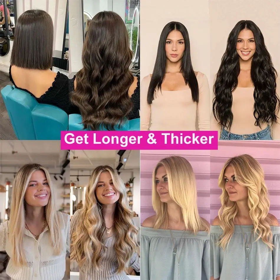 Clip in Haar verlängerungen gerade pro Set mit 18 Clips 8 stücke 120g Doppels chuss Jungfrau menschliches Remy Haar natürliche schwarze Farbe