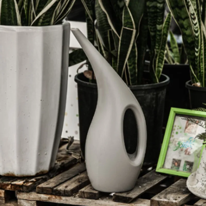 1.5/2.5L Long Mouth Watering Can House Plant Spout Home Indoor Flower Pot Jar Gardening Cultivation Decor Tool watering can watering pot flower watering pot