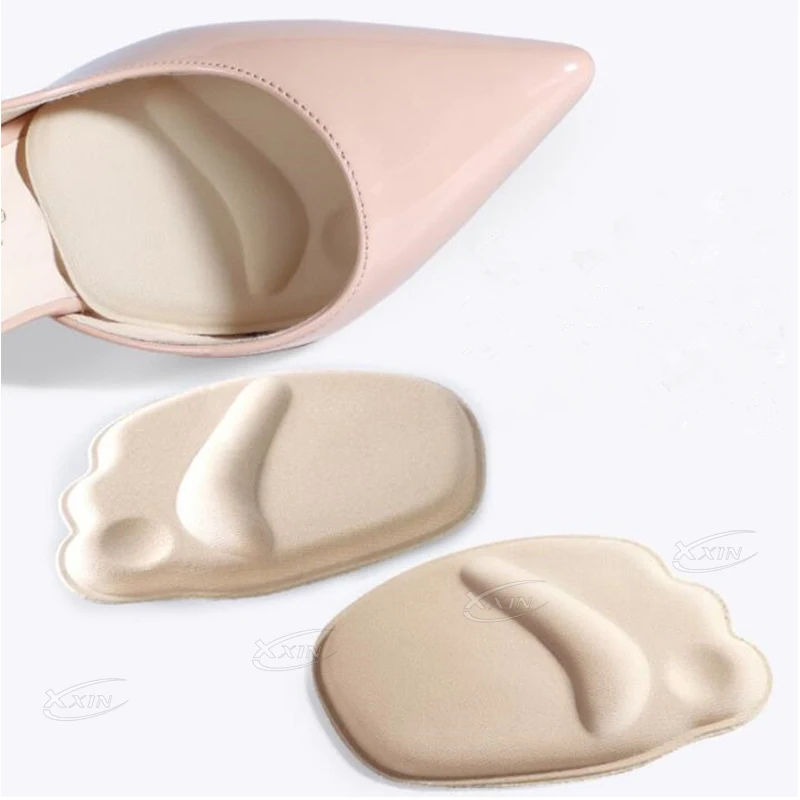 High-heeled Anti-slip Insoles Thickened Forefoot Cushion Reduced Size