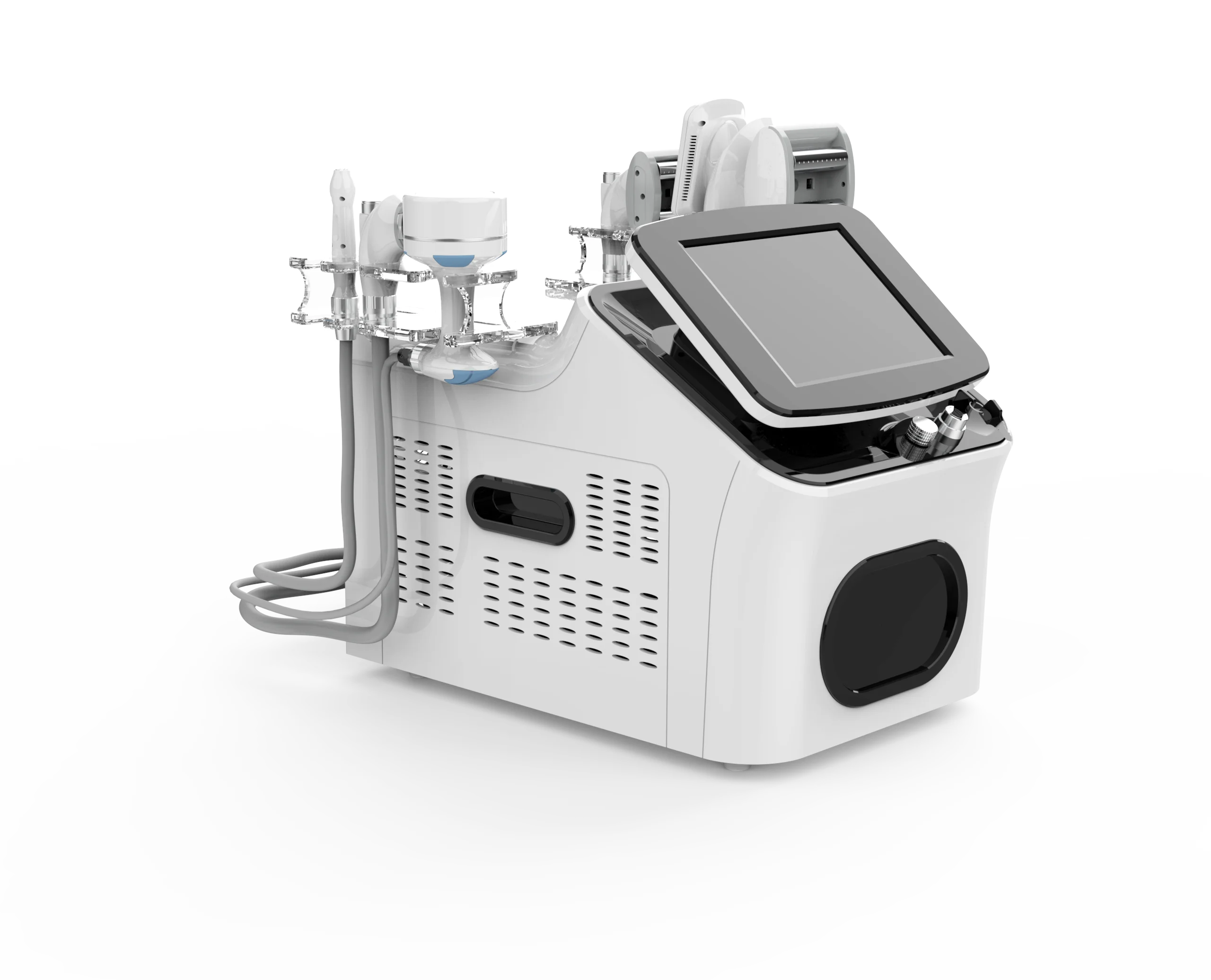 2026 V9 plus Vacuum Ems Rf Roller Slimming Face Lifting Eye Skin Tightening Massage Physiotherapy Weight Loss Slimming Machine