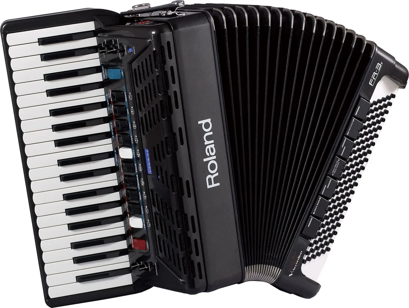 

AUTHENTIC 34 Buttons 12 Bass 3 Registers Student Accordions Musical V FR-8x.