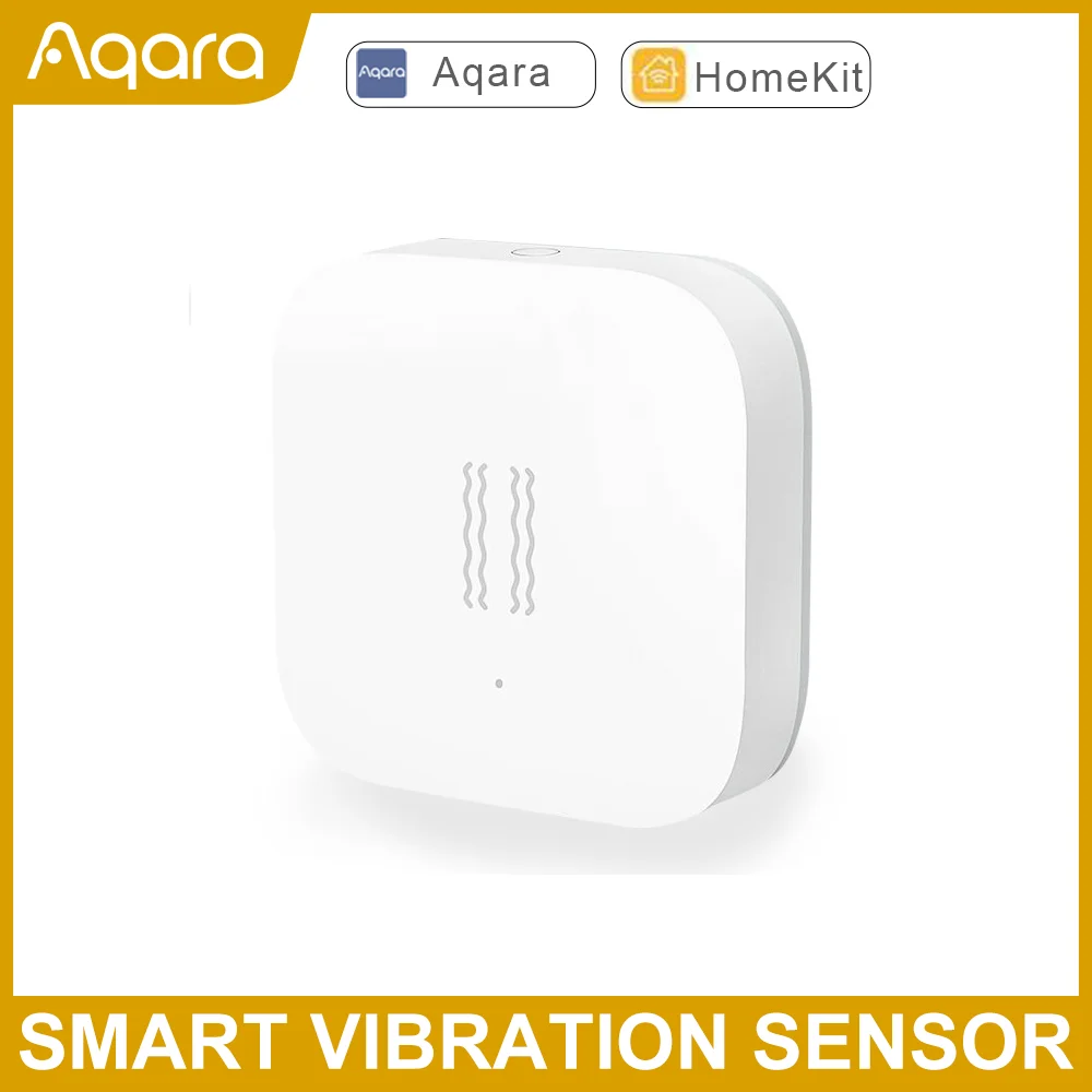 Aqara Smart Vibration Sensor Zigbee Motion Shock Sensor Detection Alarm Monitor Built In Gyro
