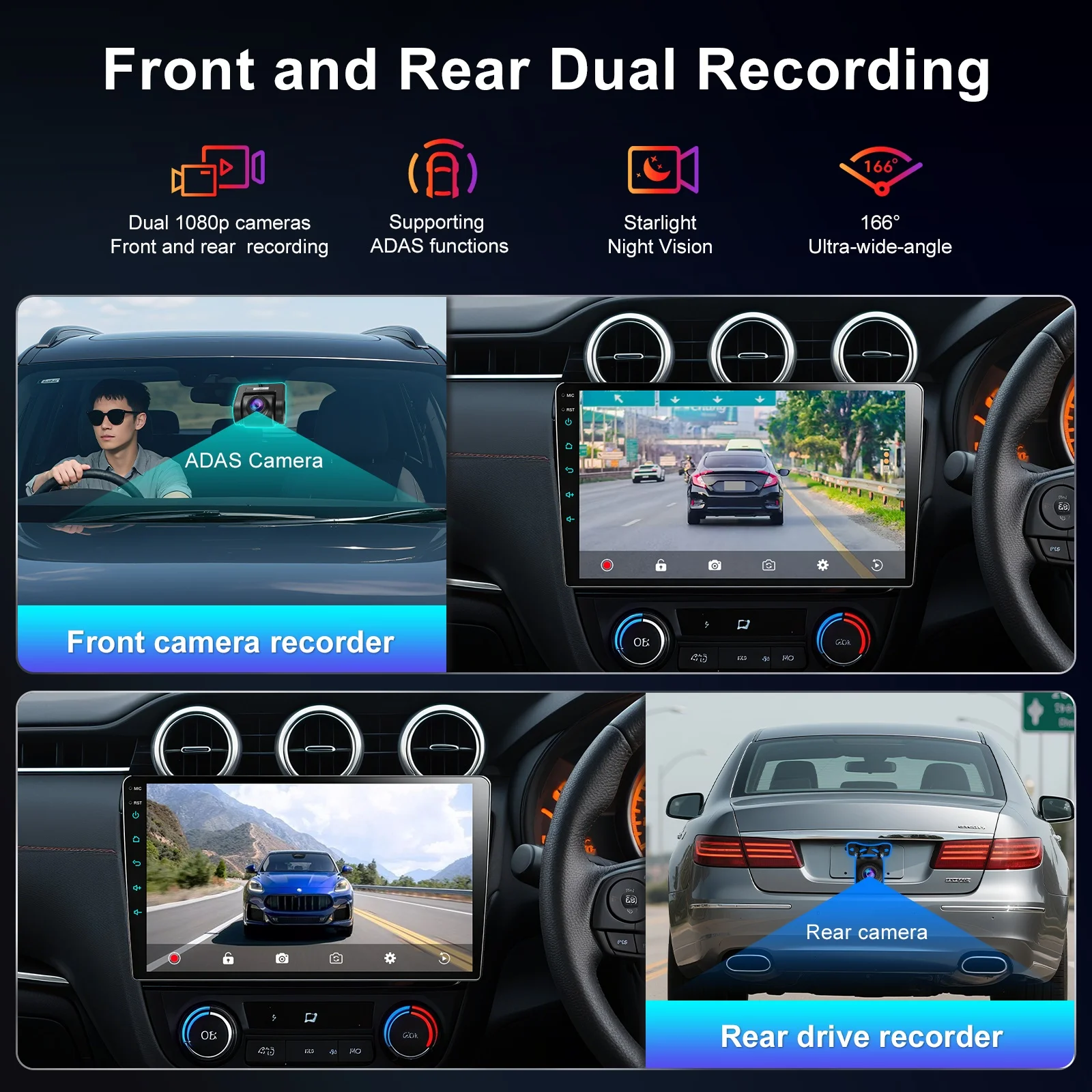 Radio Universal para coche de 9 y 10 pulgadas, CarPlay inalámbrico, Android, para VW, Fiat, Renault, Nissan, Peugeot, Ford, Hyundai, Kia, Honda, Toyota, Seat, pantalla táctil IPS, reproductor Multimedia 2 Din, navegación GPS, BT, 4G, WiFi, 8 núcleos, DSP, RDS 7
