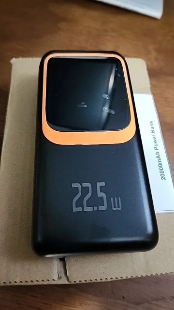 QOOVI Power Bank 20000mAh External Large Battery Capacity PD 22.5W Fast Charging Portable Charger Powerbank photo review