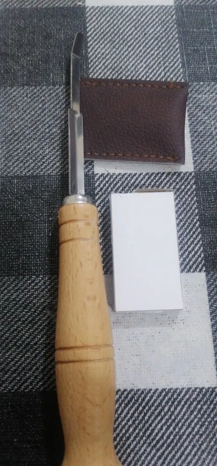 Dough Bread Pastry Cutter with 5 Blades Toast Curved Baguette Bread Knife Wooden Handle Bakers Baking Accessory Pastry Spatulas photo review