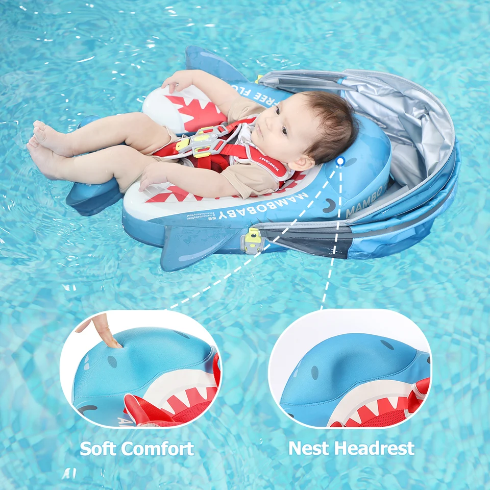 Swimtrainer Classic Boya De Entrenamiento Para Bebés Y Niños – Flotador De 3 Meses A 4 Años (15-30 Kg) Con 5 Cámaras De PVC Para Aprender A Nadar
