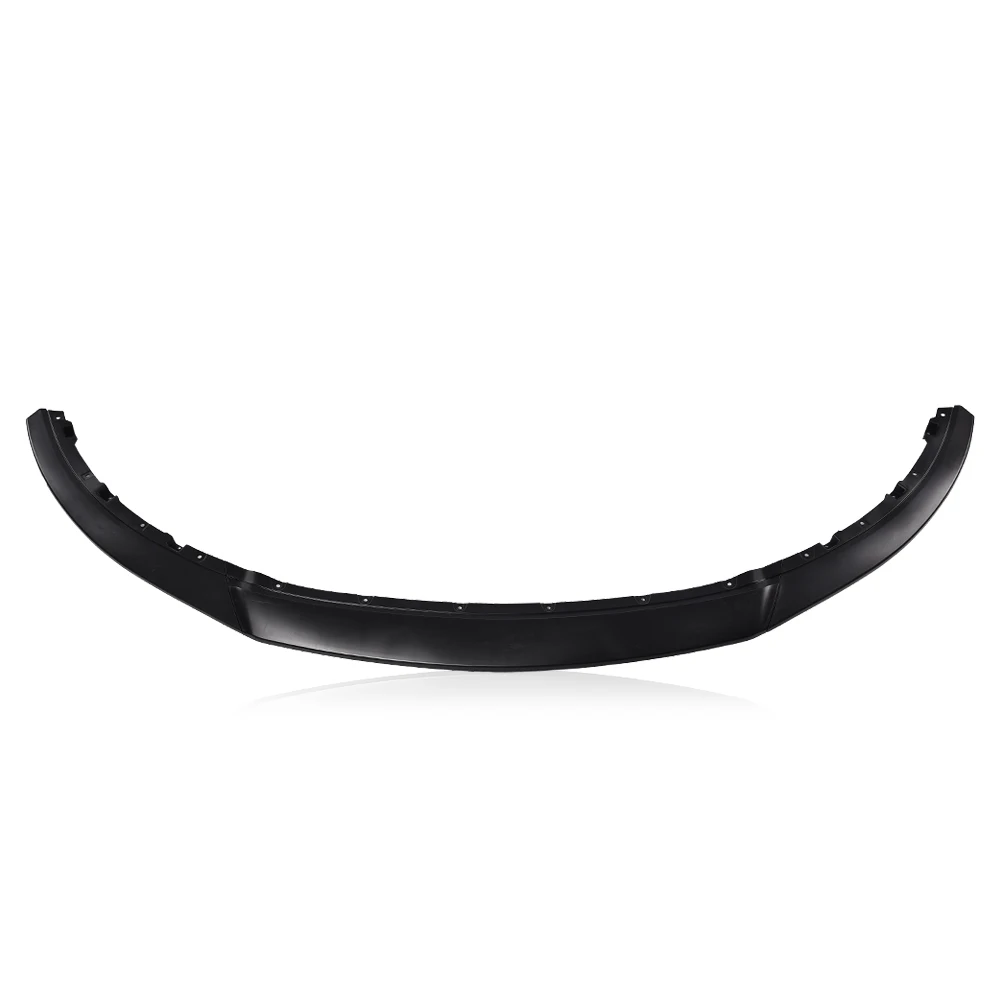 Front Bumper Spoiler Lip Chin Spoiler Body Kit Fit for 2013-2014 Ford Mustang Rp Style Abs Black Lower Splitter Protector Blade