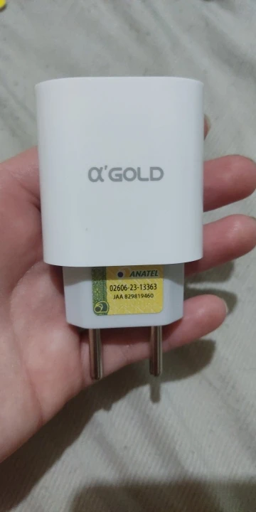 Carregador Turbo com USB, Litgthing Tipo-C V8, 40W photo review