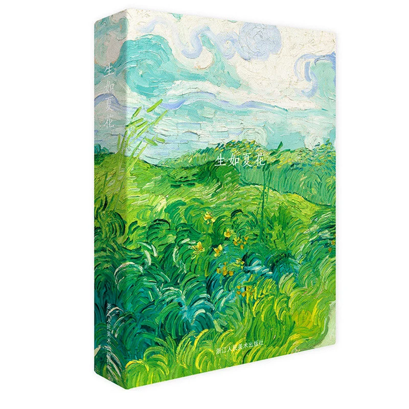 

32Pcs/Set Living Like Summer Classic Flower Painting Postcards by Van Gogh Beautiful Art Greeting/Gift Cards Landscape