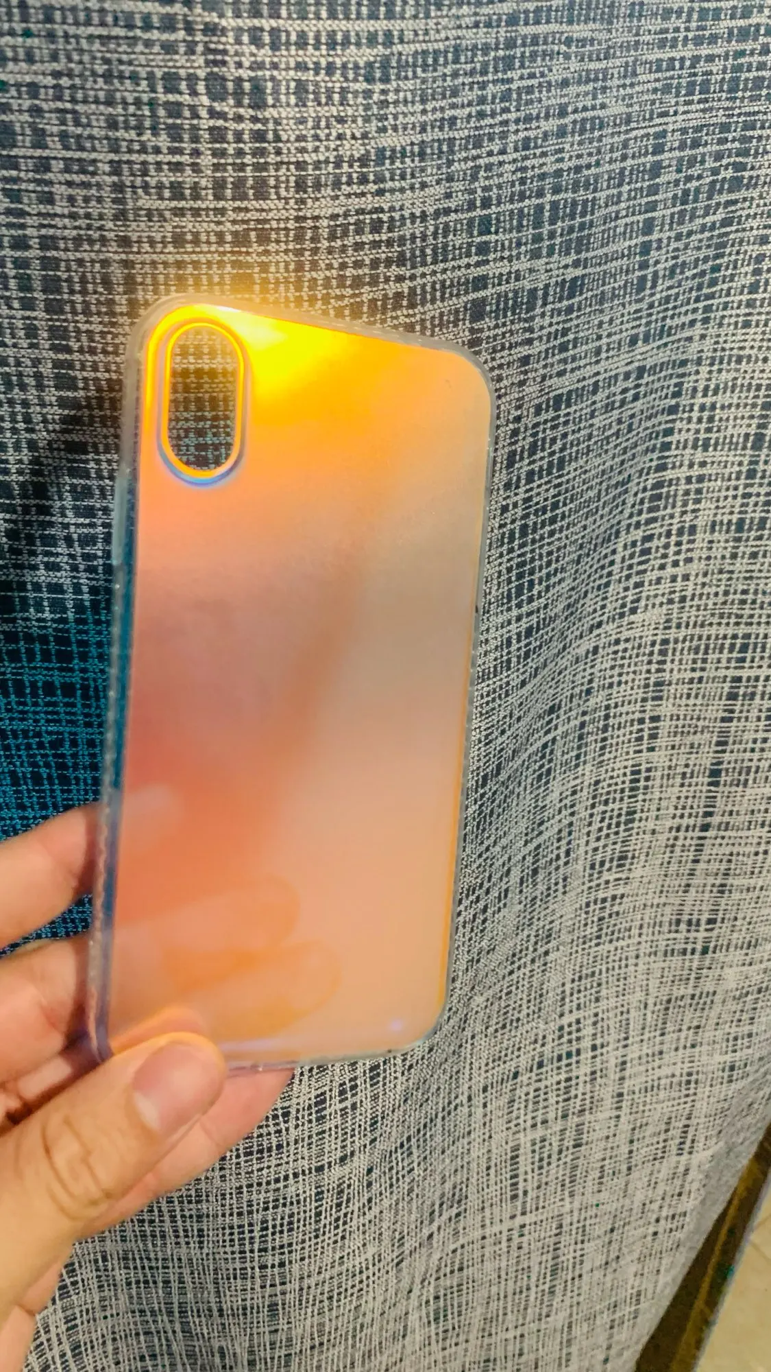 Luxury Matte Laser Aurora - Case for iPhone photo review