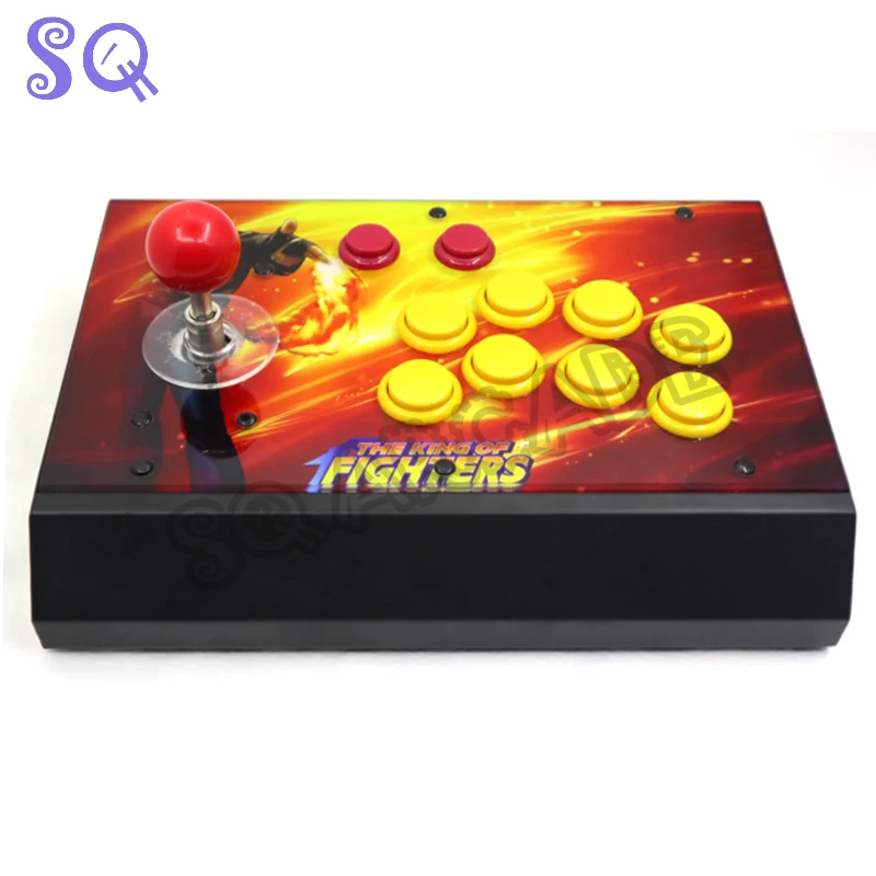 RAC-J500S-D Retro Arcade Game Console Joystick Fighting Stick Metal Case Artwork Panel 64G