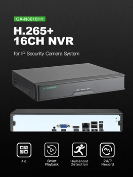 XMeye 16ch NVR 4K Network Video Recorder Register H.265+ 1 HDD 24/7 Recording IP Camera P2P System Security Face - Thumbnail 8