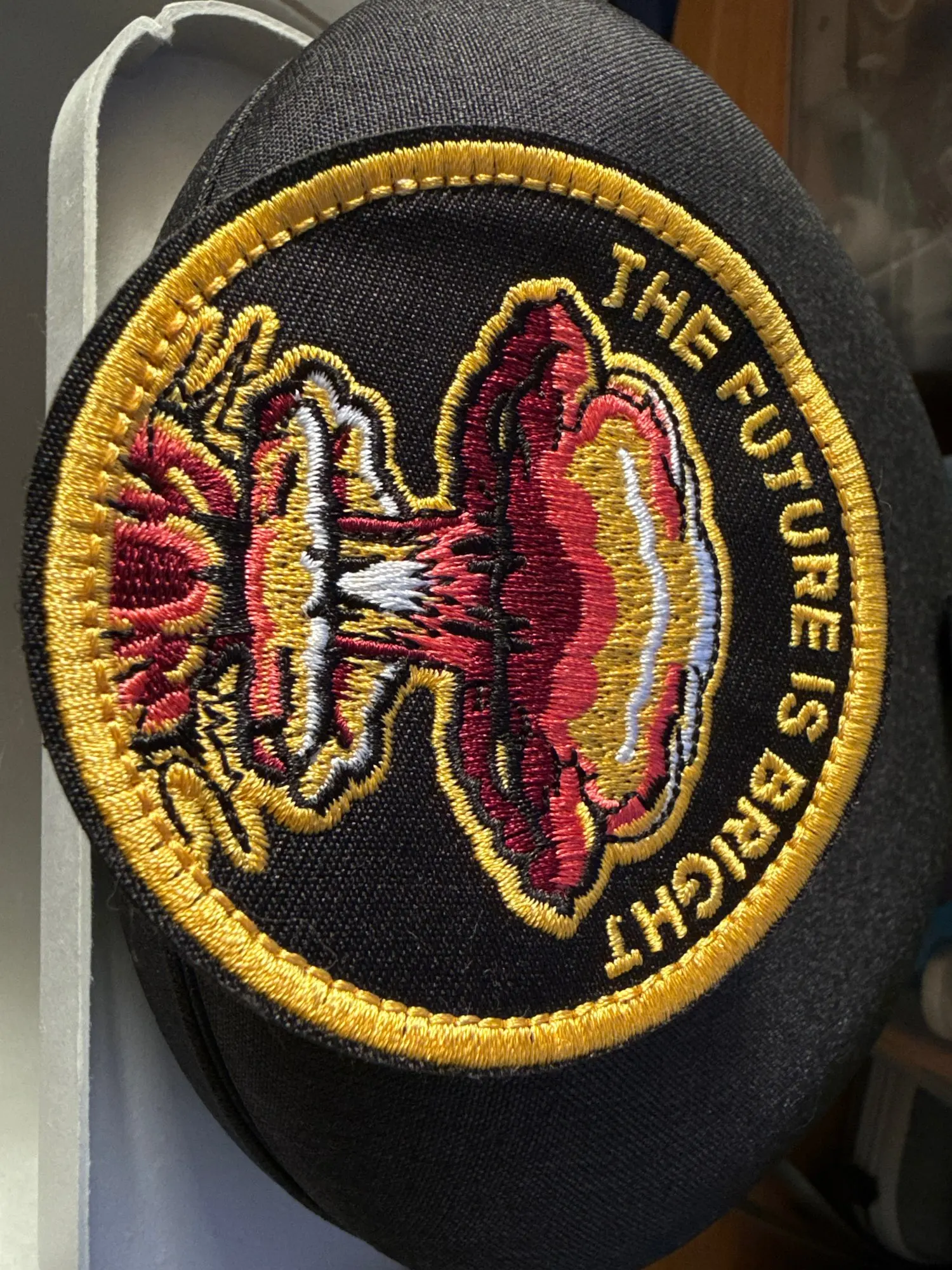 The future is bright patch photo review