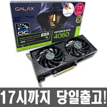 [갤럭시 공식 인증점] 갤럭시 GALAX 지포스 RTX 4060 2X OC V2 D6 8GB