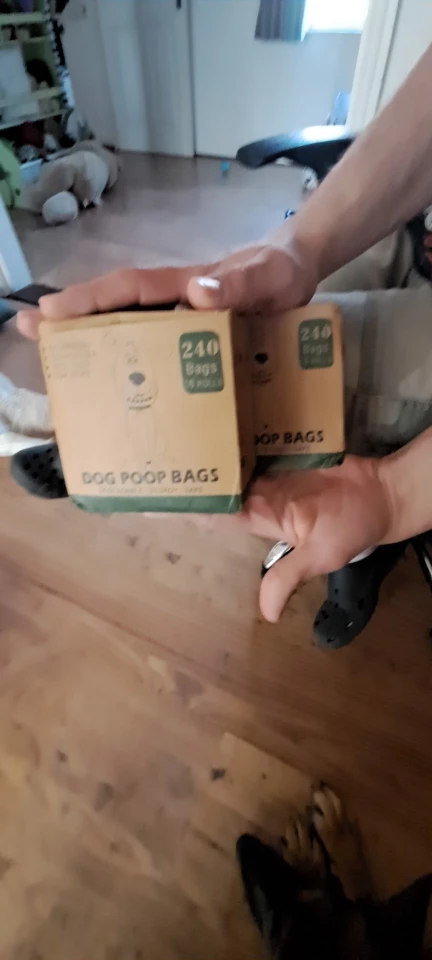 240pcs/16Rolls Thick Dog Poop Bags, Leak Proof Pet Waste Bag For Dog Outdoor Walking photo review