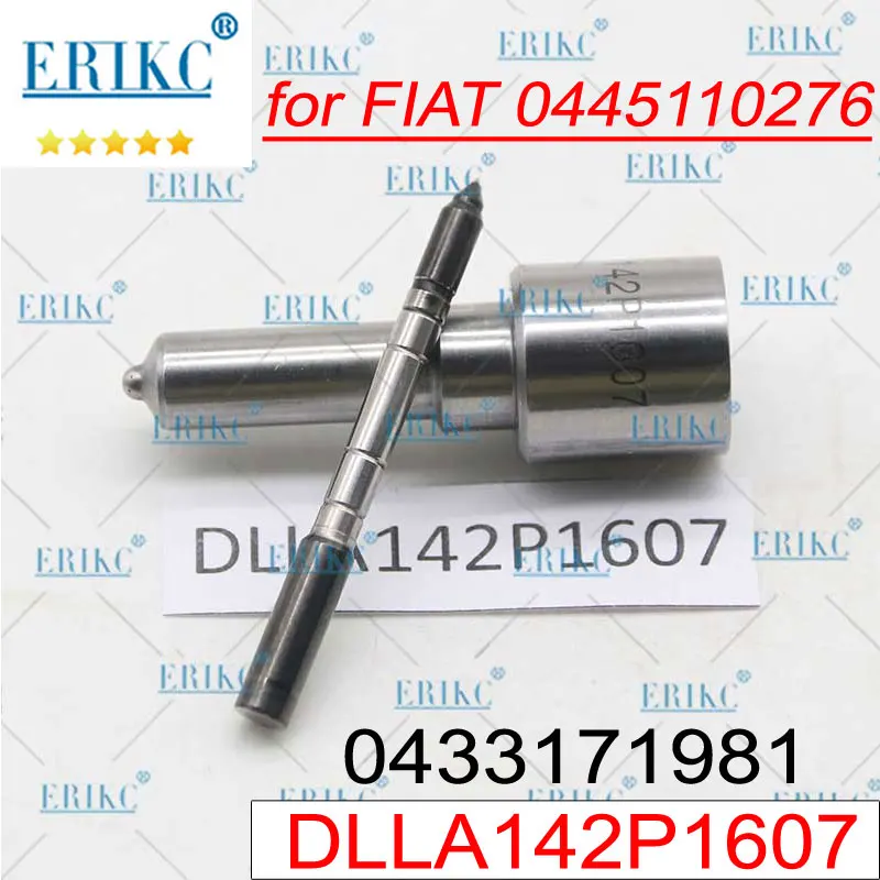 

DLLA142P1607 Common Rail Spray Nozzle Tip DLLA 142 P 1607 Diesel Injector 0 433 171 981 FOR FIAT GROUP 0445110276 0986435148