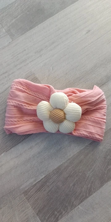 Cute Floral Nylon Baby Headband photo review