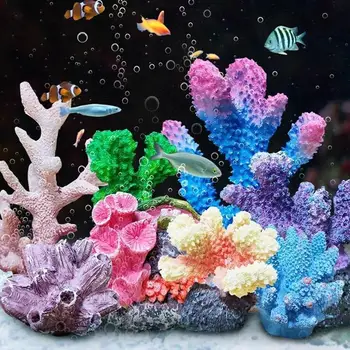 Aquarium Coral Ornament Set 1