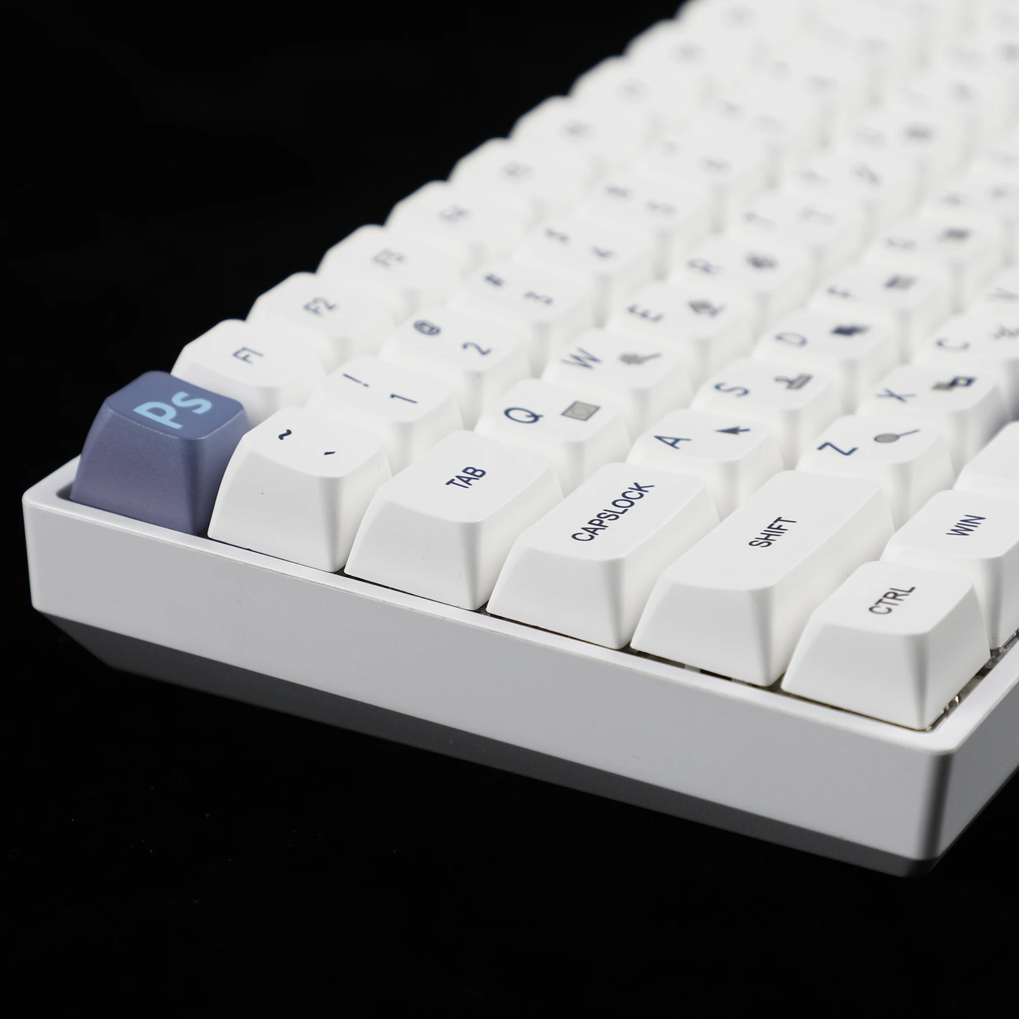 Mda Profile Dye Sub Keycaps Ergonômico Grosso Pbt Keycap Conjunto para Photoshop Tkl Gk61 64 68 75 87 96 104 Gmmk mx Teclado 142 ps - Imagem 5