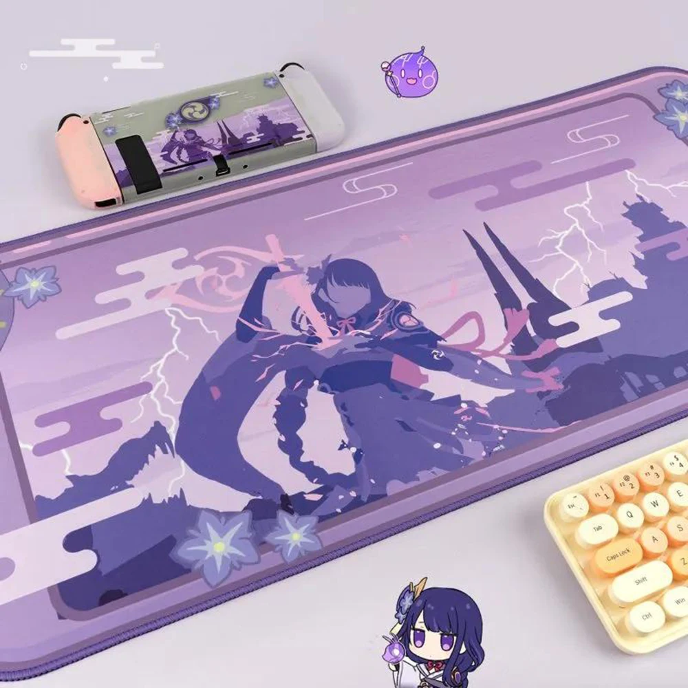Large Gaming Mouse Pad, Desktop Mousepad, Gaming Keyboard Mat, Giant Mousepad, XXL Desk Mat, Anime, World, Of, Warcraft, Dota2, League,of,Legends ,Genshin,Impact, Fantasy, Premium Mouse Pad - View #5