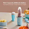 SUBADA Portable Complementary Food Machine 25W Mixer Food Processor Portable Personal Blender For Baby Food 90ml Juice Bottle 5
