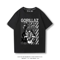 Hot-Selling British Gorillaz Virtual Band T-Shirt Children's Summer New Street Rock Hip-Hop Print Versatile Boy And Girl T-Shirt 1