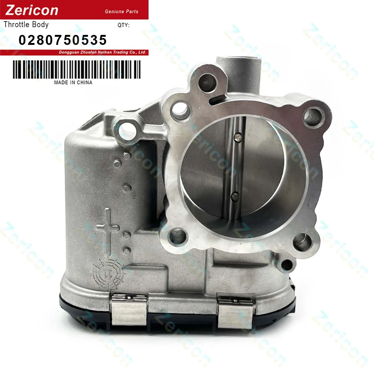 Throttle Body 0280750535 7S7G-9F991-CA Compatible With 2011-Ford Fiesta 1.6L