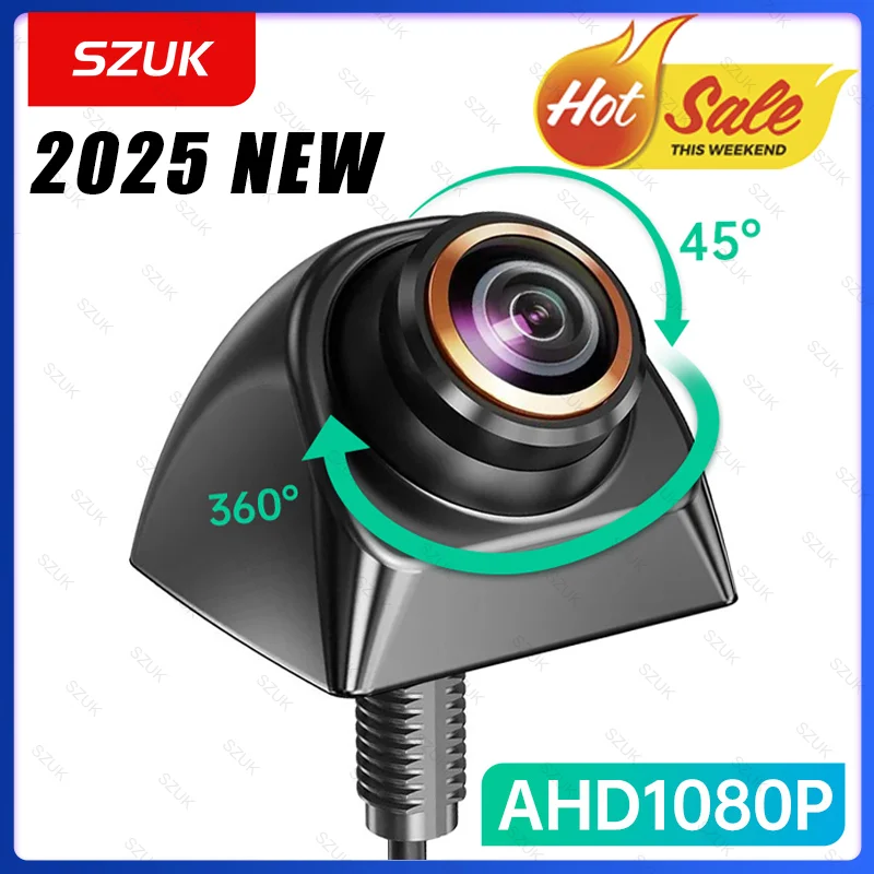 자동차 후방 카메라 CVBS AHD 1080P 풀 HD 후방 카메라 170 °   ..