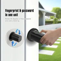 Euro TTLock APP Fingerprint or Code Password Digital RFID Card Cylinder Smart Door Lock Electronic with Alexa Google Home - Image 2