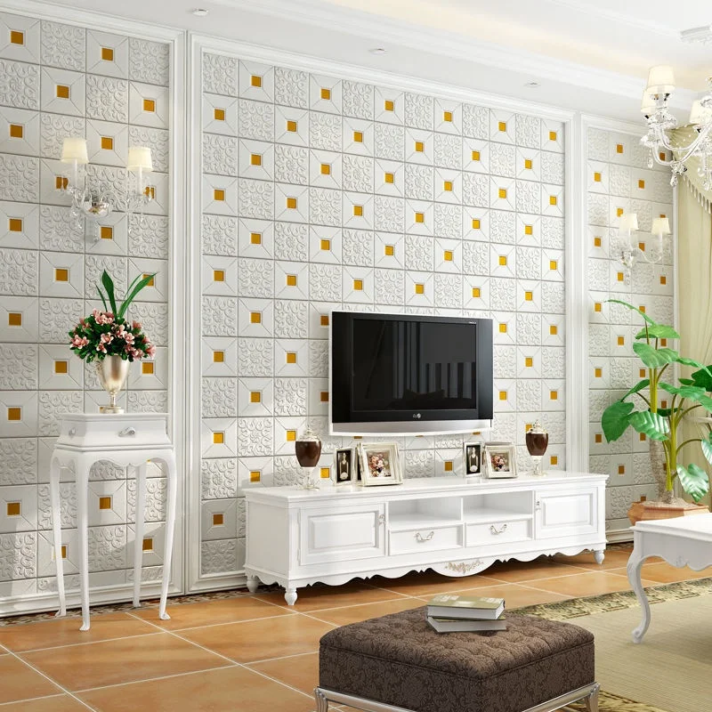 adesivo 3d papel parede tv fundo decoracao 01