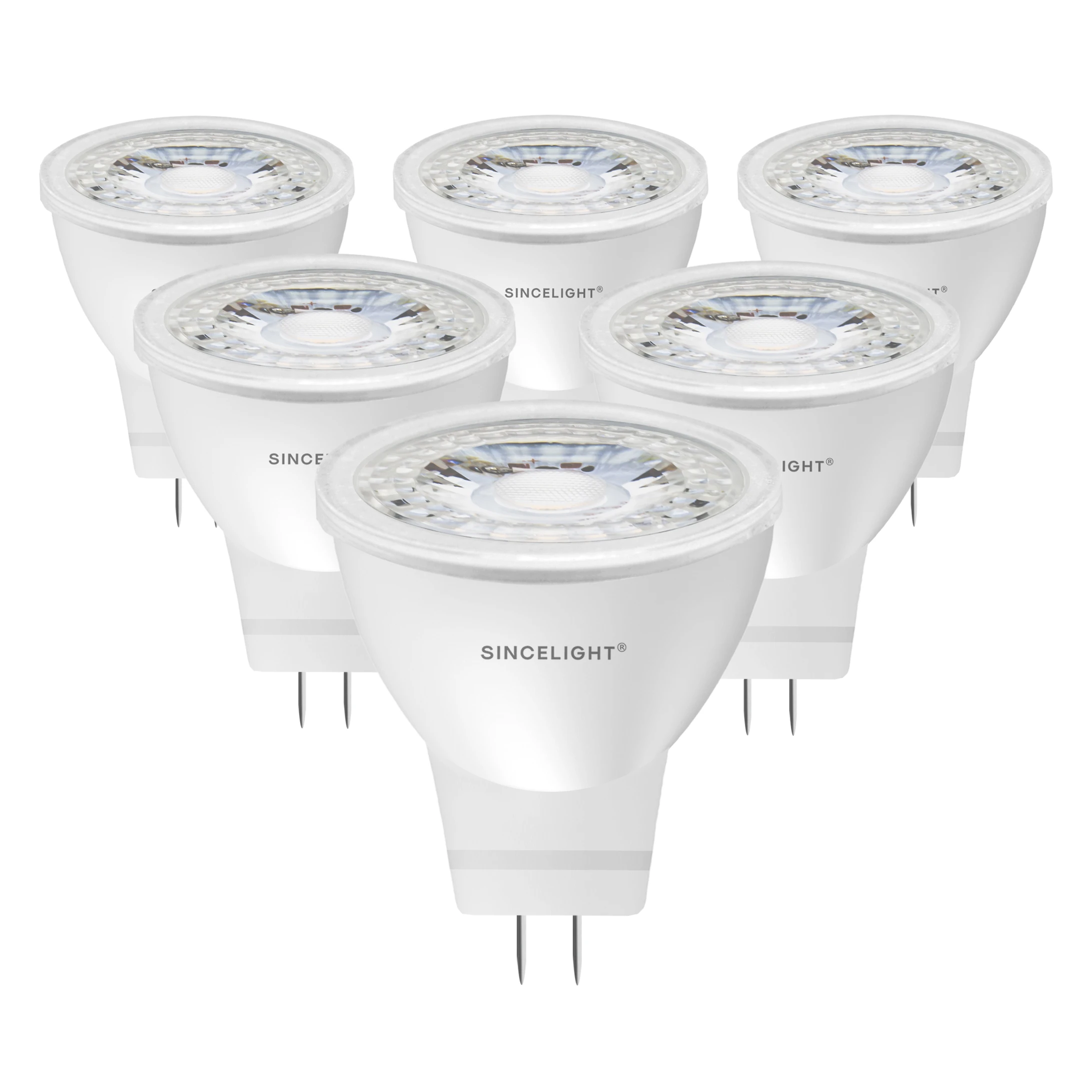 Bombilla LED MR11 para decoración del hogar y dormitorio, foco de luz halógena con Base bi pin, 3W, 12V, CA/CC igual a 25W, paquete de 6 unidades| Bombillas y tubos LED| -
