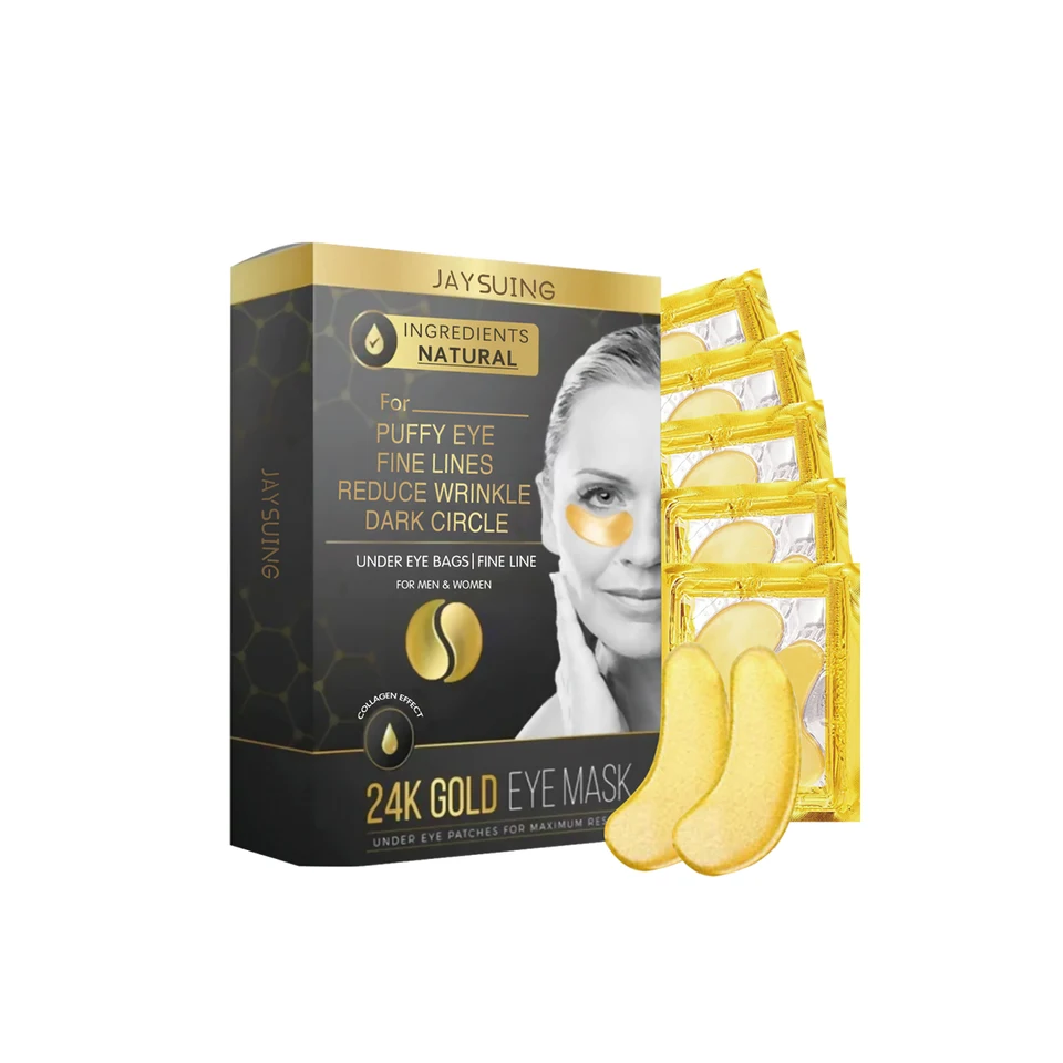 24k Gold Eye Mask for Dark Circles and Puffiness