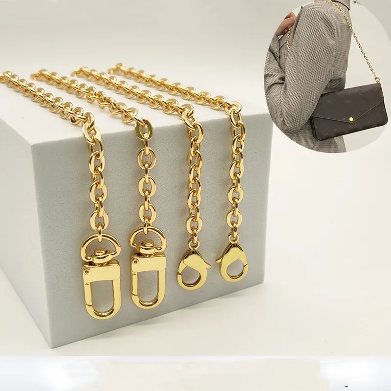 Metal Chain Crossbody Ma join Bag Shoulder Strap Three in One Original