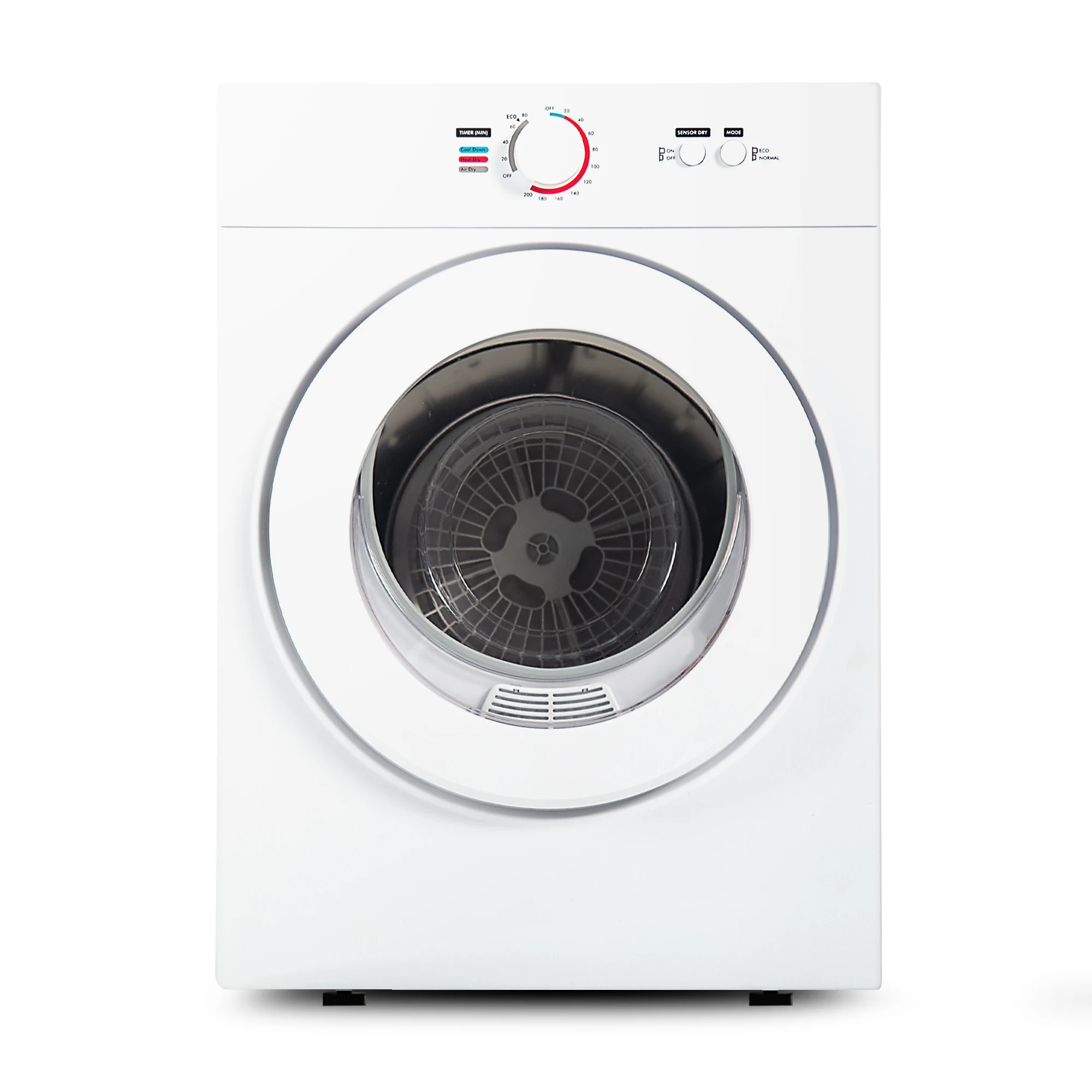 Euhomy 110V Portable Clothes Dryer 1.8 Cu. ft. Front Load Stainless Steel Electric Dryers Machine for Apartment,RVs,Dorms