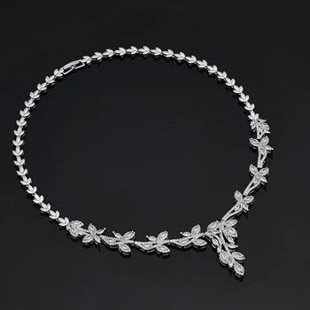 Trendy Luxury 4PCS Wedding Jewelry Set For Women Wedding Party Zirconia Dubai Bridal jewelry Set 2024 4