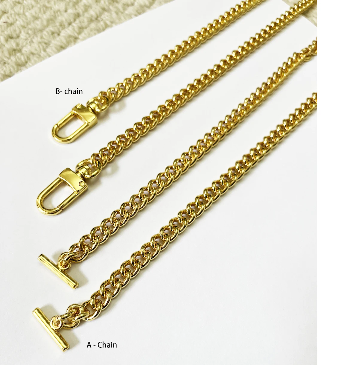 Conversion Kits For Monogram Pochette Kirigami (Set Of 3),Bag Insert Organizer Inner Liner,Lightweight Aluminum Chain 80cm-120cm 2