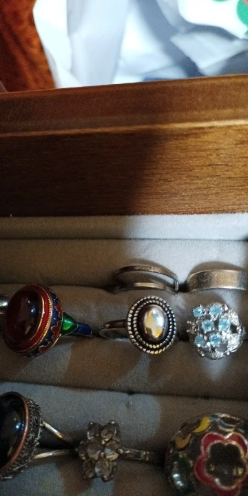 925 Sterling Silver Rings Couples Accessories INS Fashion photo review