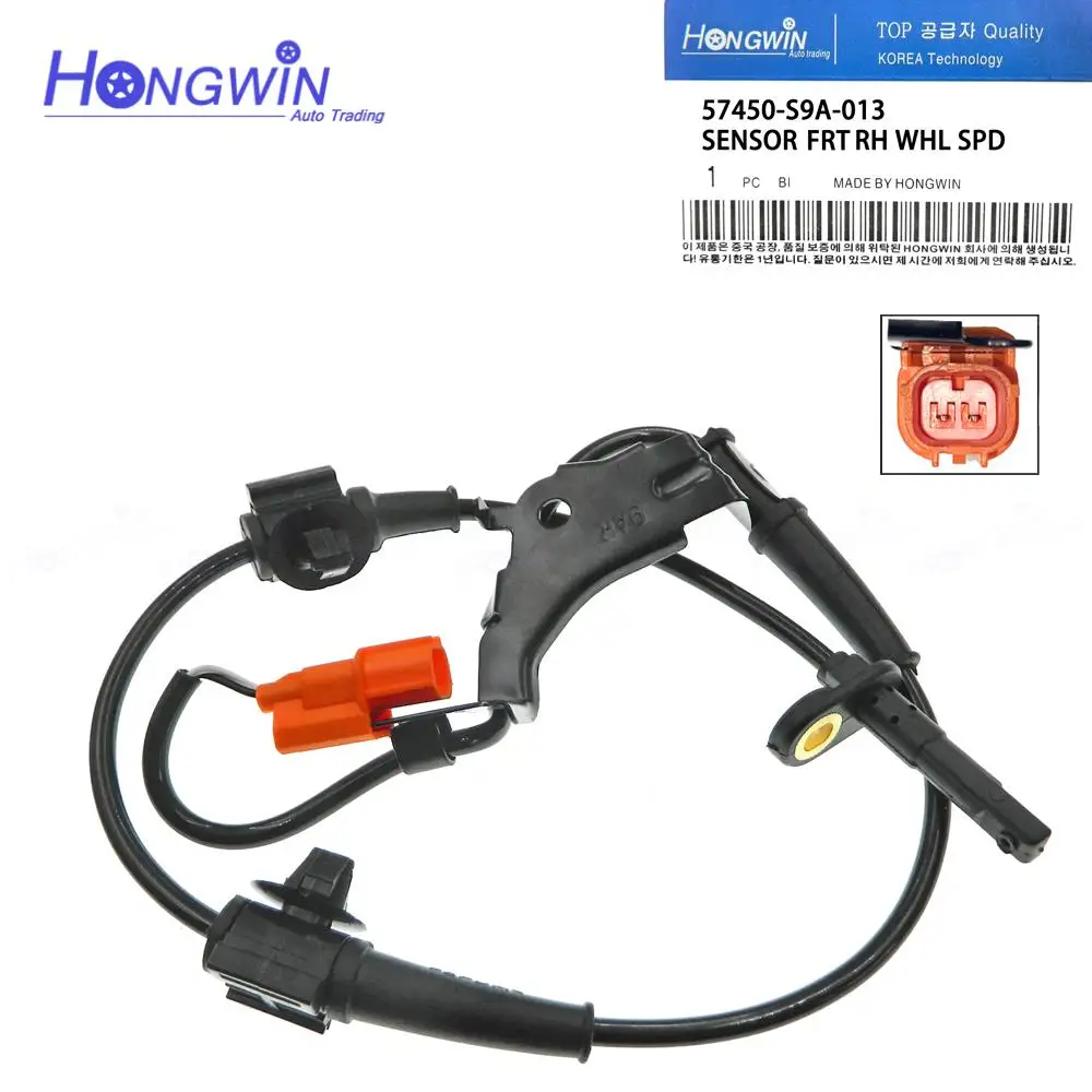 OEN SET Front Left&Right ABS Wheel Speed Sensor For Honda CR-V CRV II RD 2.4L 01-06 57455-S9A-013 57450-S9A-013 57455S9A013