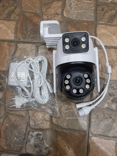 Wifi Surveillance Camera 4K 8MP Dual Lens Wireless Outdoor Security photo review