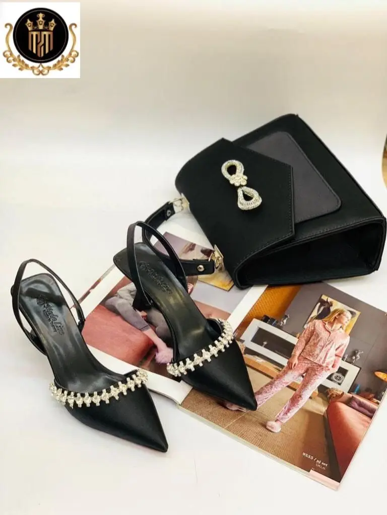 

Miss Melisa Shoe and Bag 2023 model that illuminates the night T135