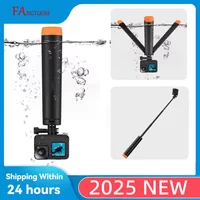 FANGTUOSI Underwater Buoyancy bar Diving Extendable Selfie Stick Tripod For Gopro Insta360 DJI OSMO Action Camera Accessories