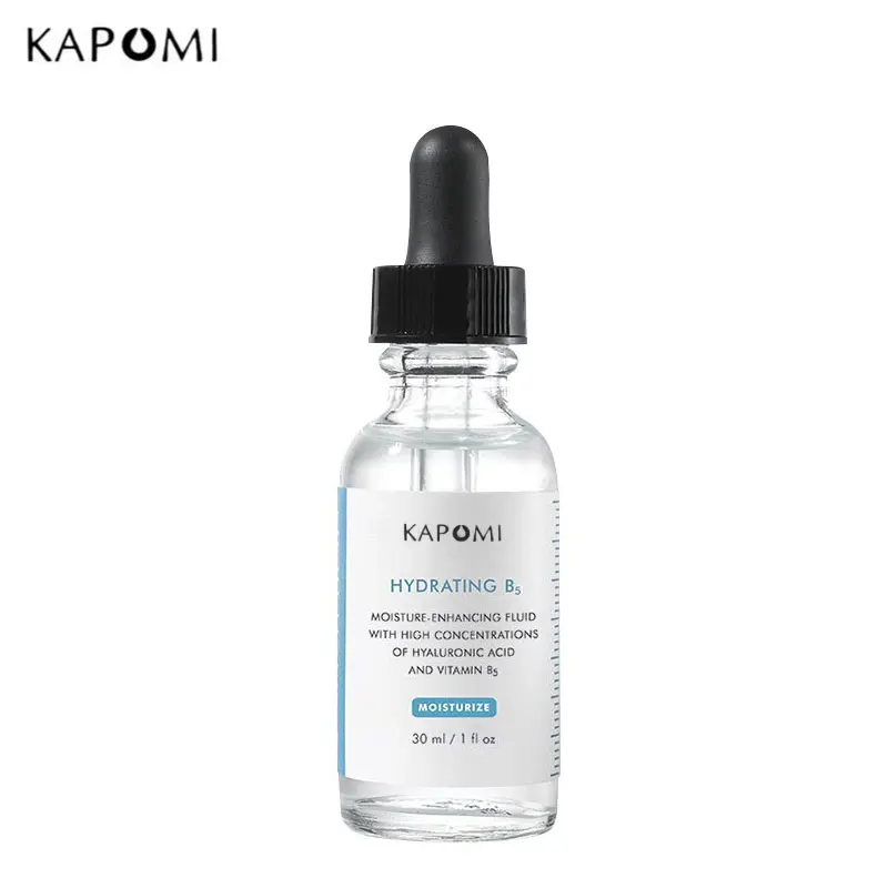 Kapomi Hydrating B5 Moisture Essence Hyaluronic Acid Smooth Wrinkle with High Concentrations Vitamin B5 Base Makeup Serum