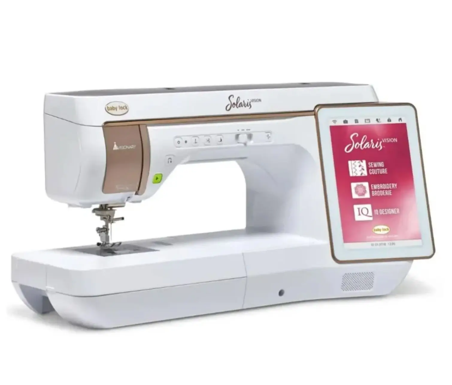 New Multi Head Manual / Hand Baby Lock Solaris Vision Embroidery, Quilting and Sewing Machine