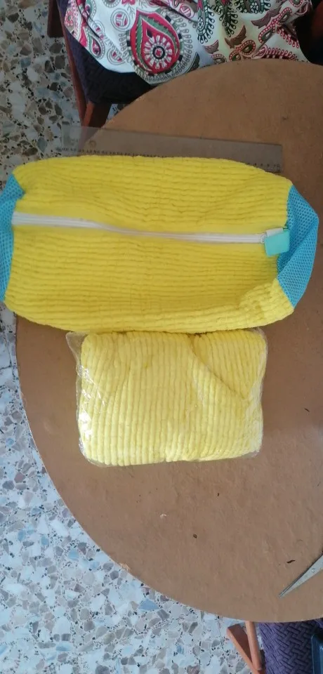 Bolsa para zapatos de lavado, Protector de zapatos de lavandería de red acolchada, fibras esponjosas, zapatos de lavado de poliéster, bolsa de lavandería, bolsas de secado, 1/2 Uds. photo review